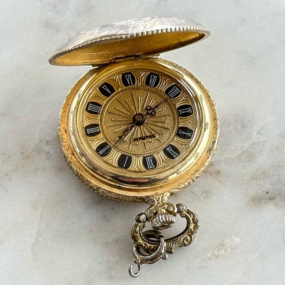 Vintage Sheffield Pocket Watch Swiss Made
